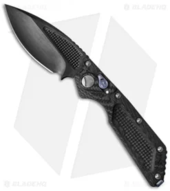 Marfione Custom DOC Killswitch Automatic Knife Carbon Fiber (3.75" DLC Tri-Tone)