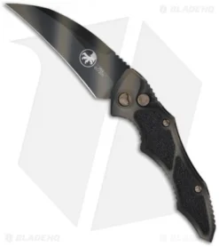 Microtech Tan Camo Kestrel Automatic Knife (3.95" Plain) 131-1TC