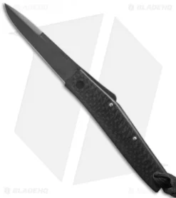 Hiroaki Ohta Knives OFF-L Friction Folder Carbon Fiber (3" Black)