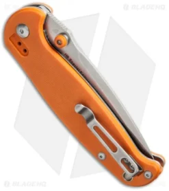 Real Steel H6 Special Edition Liner Lock Knife Orange G-10 (3.625" Stonewash) -Online Knives Store real steel h6 blue sheep 01re001 side cm