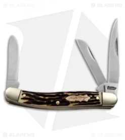 Schrade Uncle Henry Premium Stockman Knife 3.5" Staglon 897UH