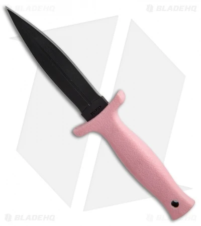 Schrade Compact Boot Knife D/E Pink (3.5" Black) SCHF19P 2 Schrade Compact Boot Knife D/E Pink (3.5" Black) SCHF19P - Image 2