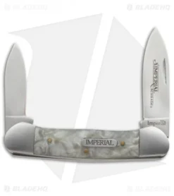 Schrade Imperial Large Canoe Knife 3.625" Cracked Ice IMP11