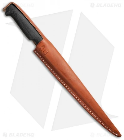 White River Knives 11" Traditional Fillet Knife Black Micarta 2 White River Knives 11" Traditional Fillet Knife Black Micarta - Image 2